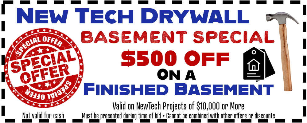 Finished Basement $500 Off Coupon Offer